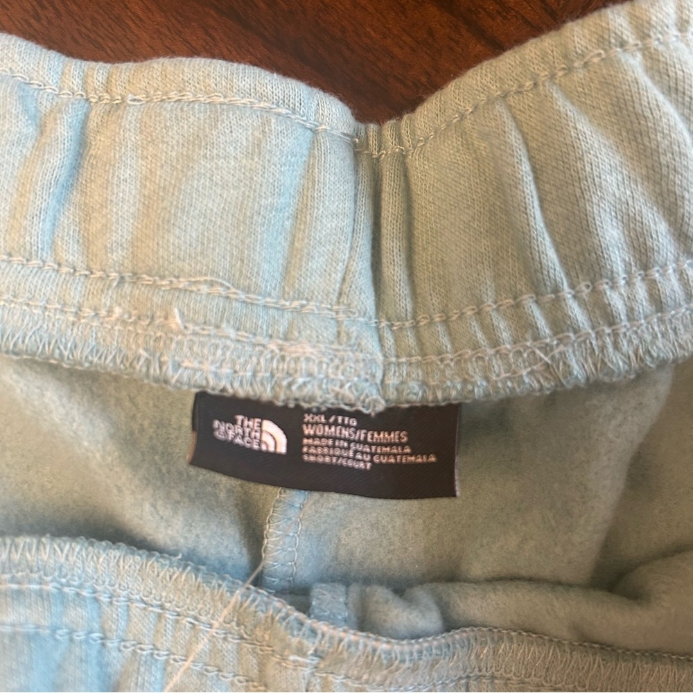 THE NORTH FACE Half Dome Fleece Womens Shorts Reef Waters/TNF White Sz XXL New - Picture 5 of 6